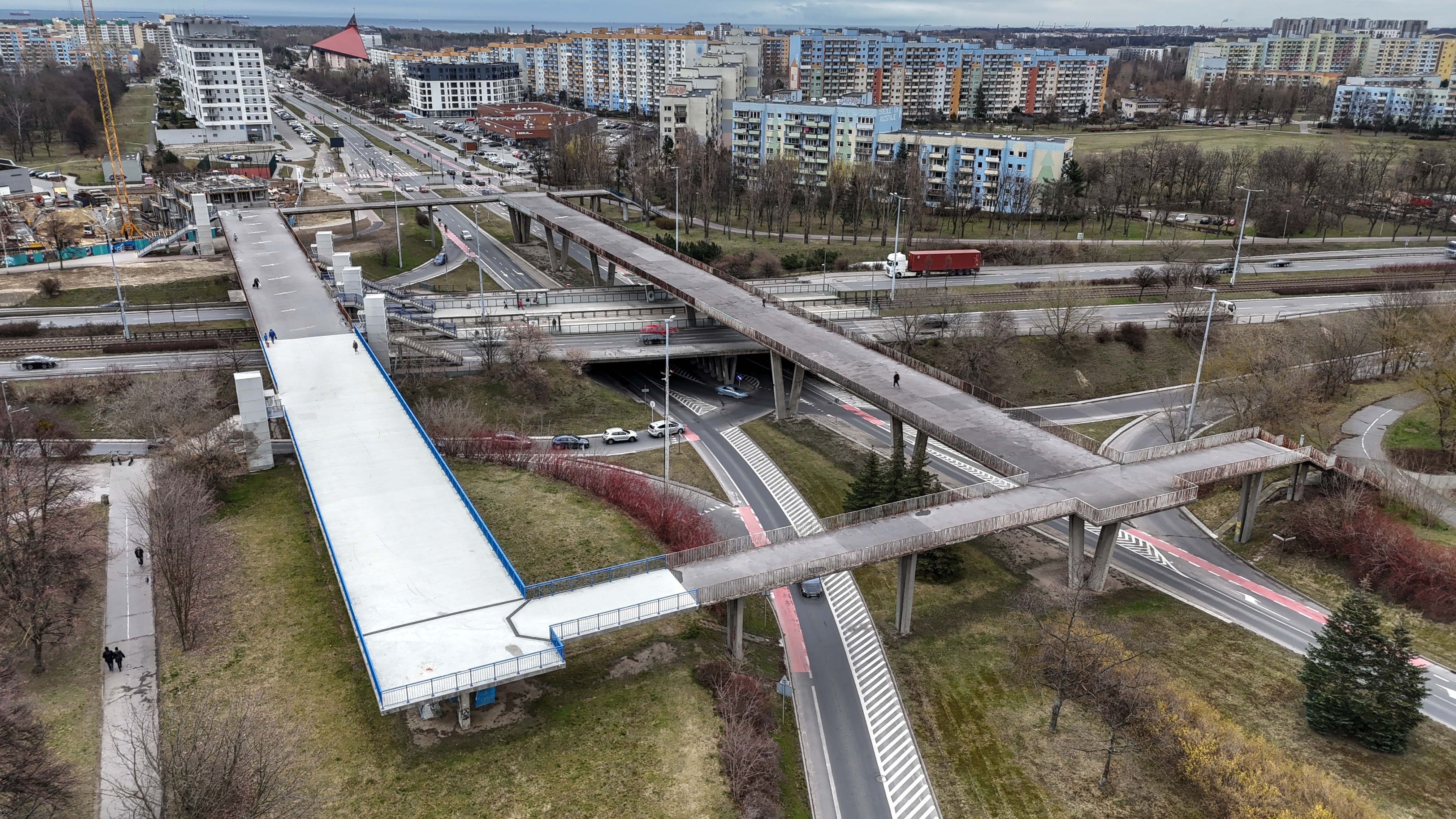 Kładka Zaspa 27 03 25 5