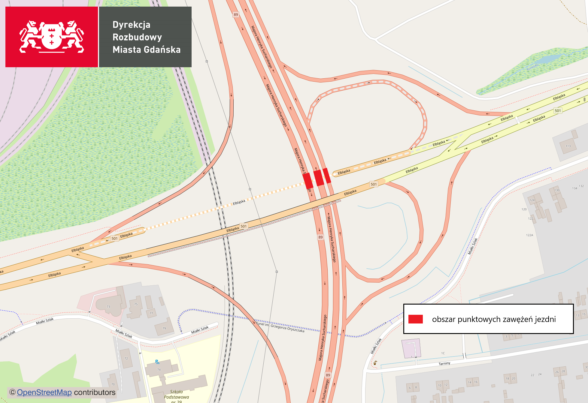 Mapka Elbląska 15 16