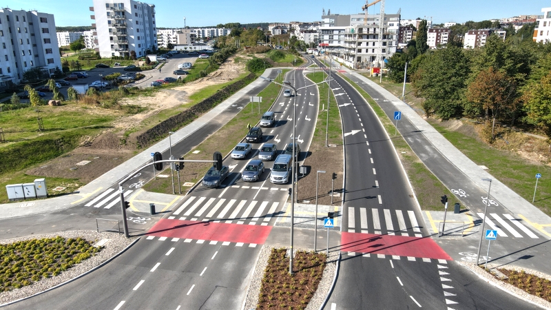 Aleja Pawła Adamowicza (Nowa Bulońska) - linia tramwajowa