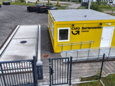 Budowa sorterowni  przy ul. Meteorytowej