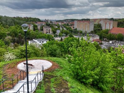 Zagospodarowania punktu widokowego na Suchaninie