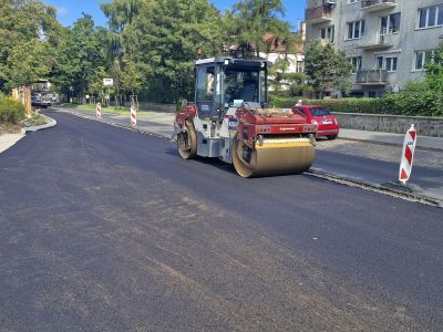 Budowa ulicy Nowej Opackiej