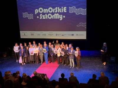 Nagroda Pomorskie Sztormy trójmiejskiej Gazety Wyborczej za Rewitalizację Biskupiej Górki zdobyta