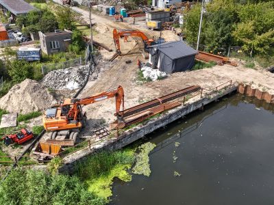 Budowa przepompowni Płonia Mała
