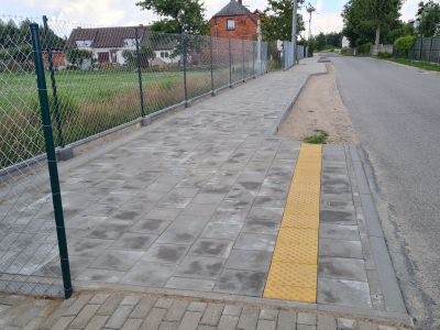 Budowa dwóch fragmentów chodnika  na ul. Telewizyjnej