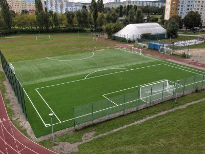 Strefa Sportu Rekreacji i Zabaw w Szkole Podstawowej nr 48 i Przedszkolu nr 5 w ramach BO