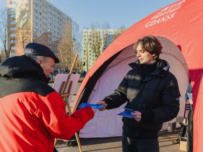 Punkty informacyjne dla mieszkańców przed rozpoczęciem prac na Węźle Hucisko
