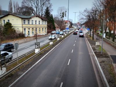 Nowa nawierzchnia na al. Grunwaldzkiej ułożona