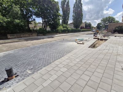 Trwają prace na ul. Kłosowej i Krętej