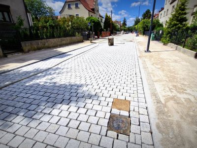Trwają  prace na ulicy Żeleńskiego i Zamenhofa