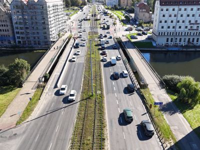 Poznaliśmy oferty na przebudowę torowiska na Podwalu Przedmiejskim i przebudowę mostu nad Starą Motławą