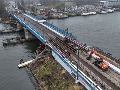 Trwa przebudowa Mostu Siennickiego