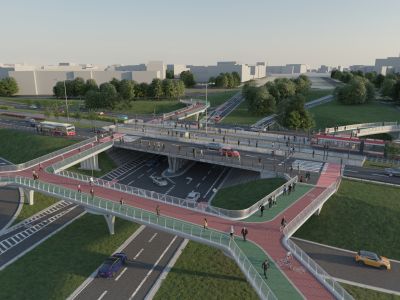 Rusza przebudowa kładki na Zaspie