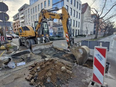 Rozpoczęły się prace na ul. Zamenhofa