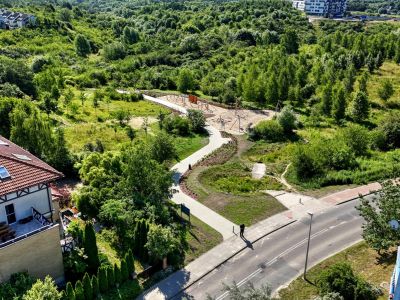 Gdańsk Południe - Dwie przestrzenie rekreacyjne ul. Podleckiego i ul. Srebrna